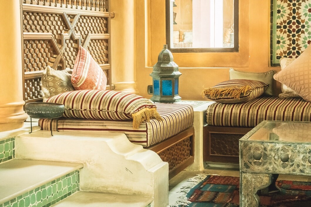 Don’t be afraid to blend Moroccan elements with other styles