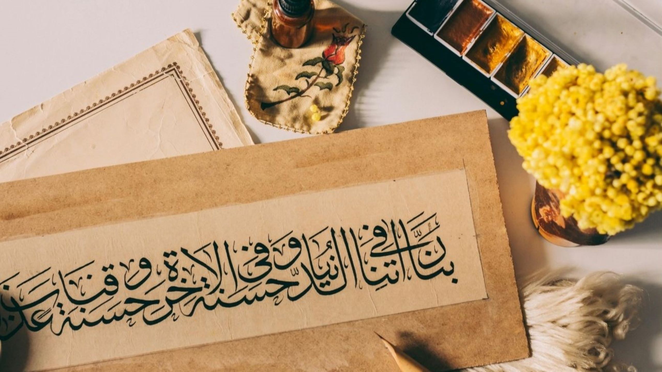 Traditional Moroccan Arabic calligraphy art with elegant script Moroccan Calligraphy traditional art Islamic cultural heritage
