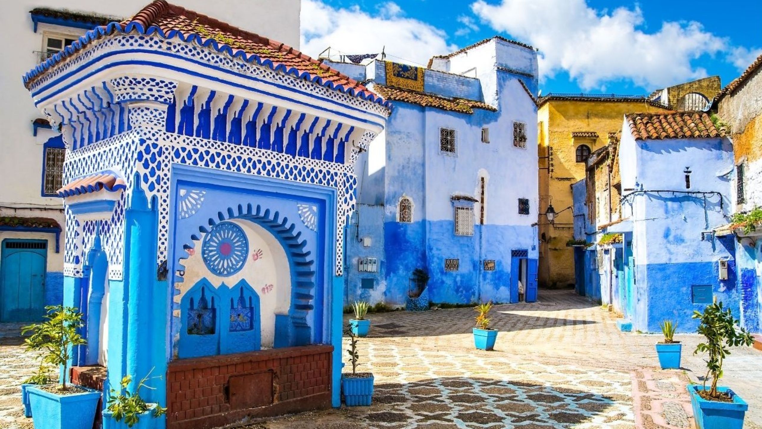 Blue city Chefchaouen Morocco featuring iconic blue painted streets for photography and Instagram spots