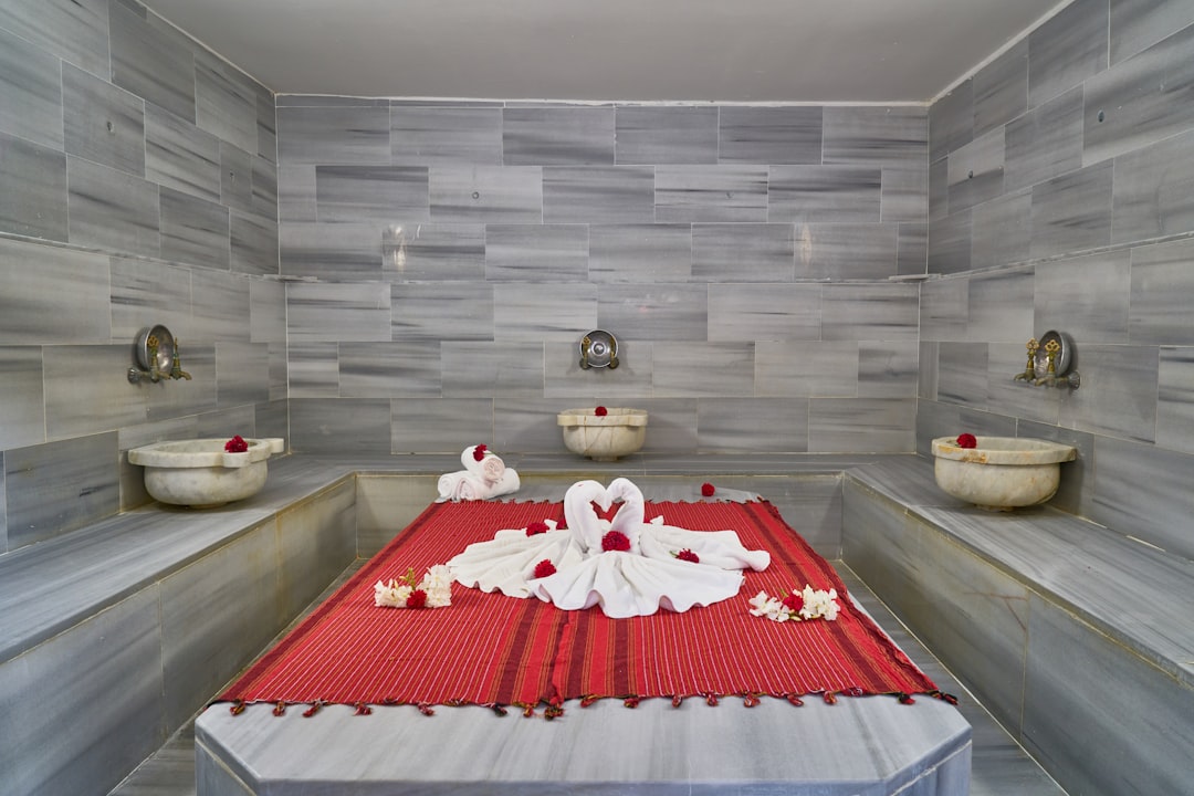 A couple enjoying a hammam treatment at one of Morocco's most exclusive private riads in the medina