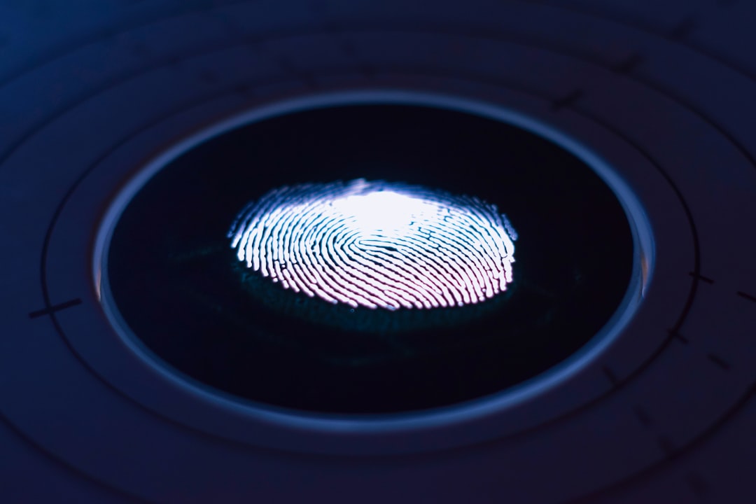 Close-up of a biometric passport chip representing Morocco's new secure travel document