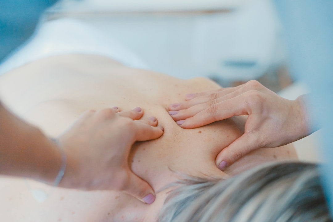 Osteopathy Morocco hands-on back treatment representing unregulated complementary care